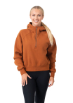 Ladies/Girls Cotton Care Half-Zip