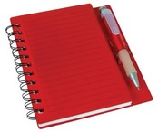 Note Book Spiral Bound With Pen 200 Pages