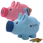 Priscilla (pink) / Patrick (blue) Pig Coin Bank