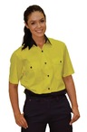 Ladies Short Sleeve Safety Shirt 