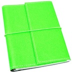 Eco Notebook With Elastic Closure 100% Cotton Cover With Removeable Notebook