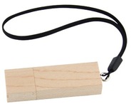 Usb Rectangle Made From Bamboo