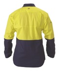 Insect Protection 2 Tone Cool Light Weight Drill Shirt