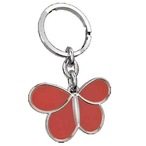 Butterfly Red Keyring