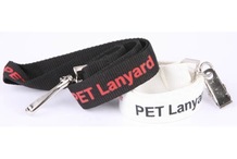 PET lanyard - Screen printed onto Eco-Friendly PET fabric