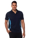 Mens Cooldry Short Sleeve Contrast Polo