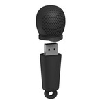Microphone PVC Flash Drive