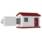 House #2 USB Flash Drive
