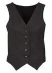 Ladies Peaked Vest with Knitted Back