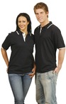 Tipped Cotton Jersey Polo (Unisex) 