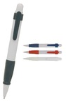 Plastic Pen With Translucent Barrel Tri Grip