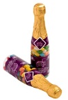 Champagne Bottle Filled with Jelly Beans 220G (Corp Coloured or Mixed Coloured Jelly Beans)