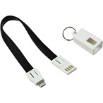 Charging Cable with Keyring Attachment