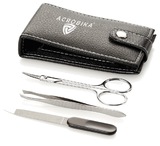 Manicure Set 5 Pieces - Travel Leather Look Pouch