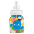 Baby Bottle Filled with Jelly Beans (Mixed or Corp Colours) 50G