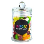 Small Apothecary Jar Filled with JELLY BELLY Jelly Beans 115G
