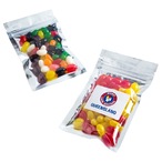 Silver Zip Lock Bag with Jelly Beans 50G