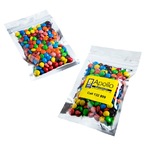 Silver Zip Lock Bag with M&Ms 50G