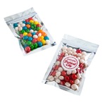 Silver Zip Lock Bag with Chewy Fruits 50G