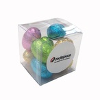 Cube FIilled With Mini Easter Eggs X9 Eggs, 70G