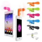2-In-1 Mini Cell Phone Fan For Iphone/Ipad And Android