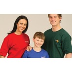 Kids 100% Cotton Crew Neck T-Shirts 