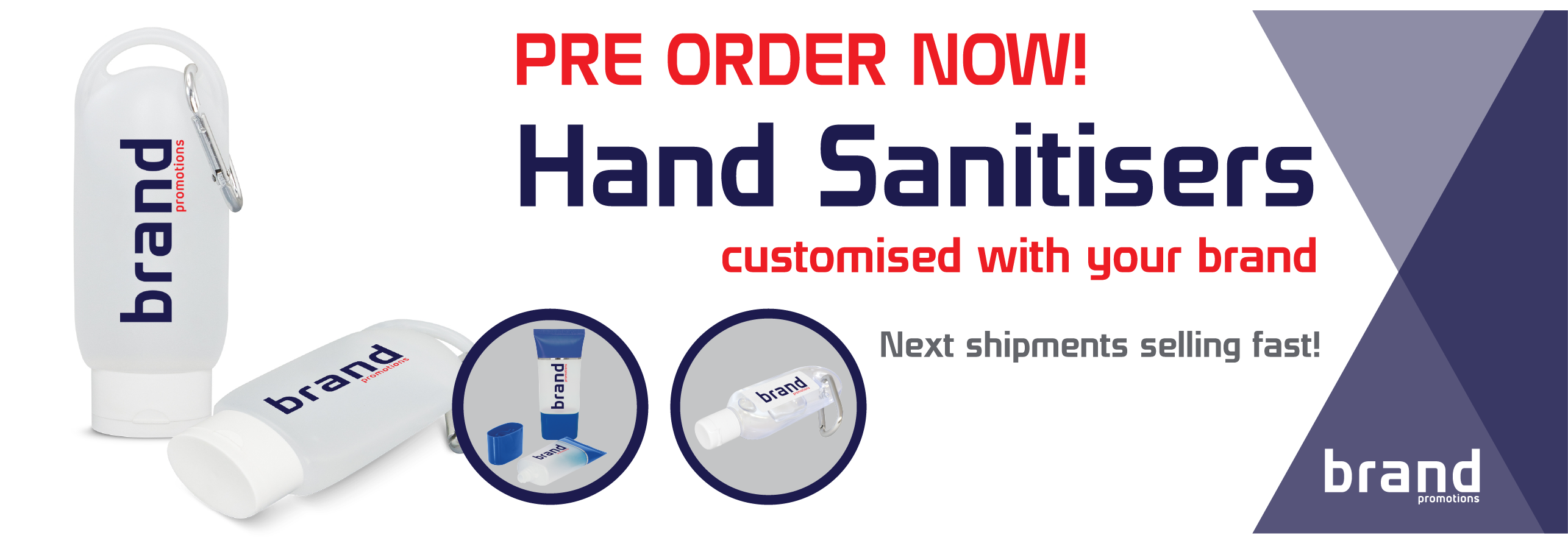 Promotional Hand Sanitisers